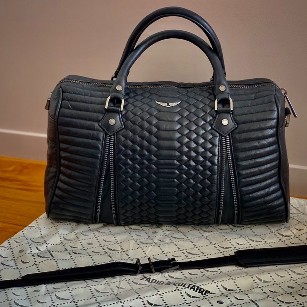 Zadig & Voltaire Sunny Medium Matelasse